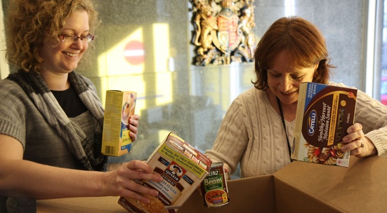 Help distribute food packages to people in need in Plovdiv